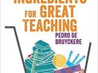 The Ingredients for Great Teaching by Pedro de Bruyckere